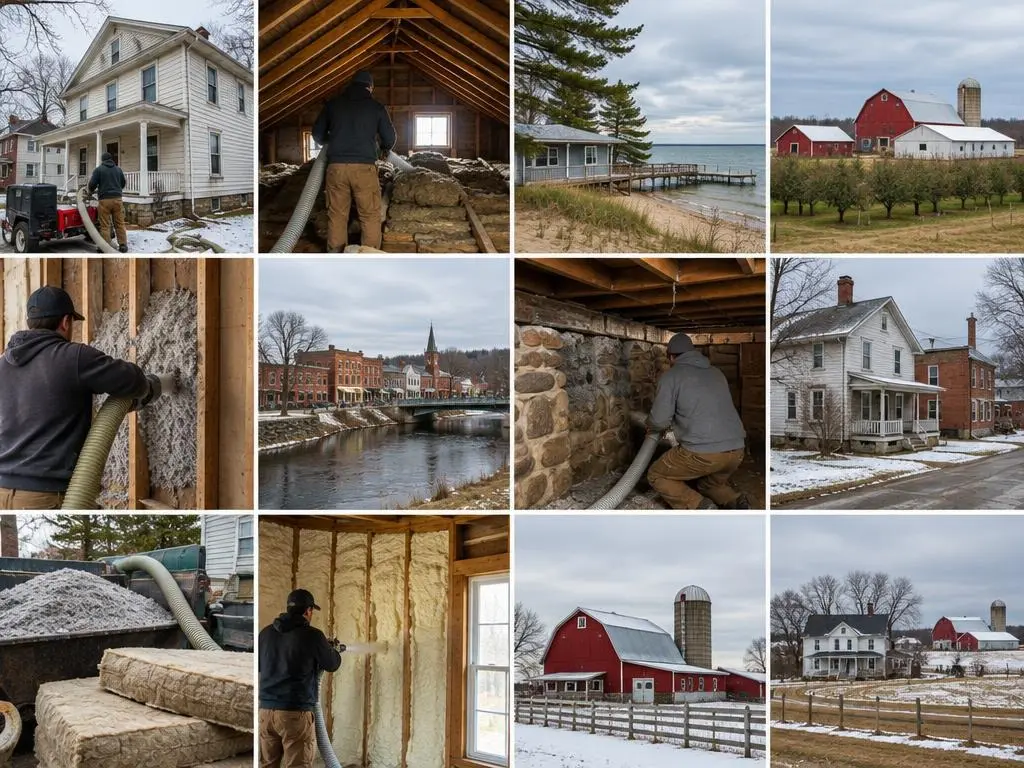 Old-House Wall Insulation in Allegan, MI