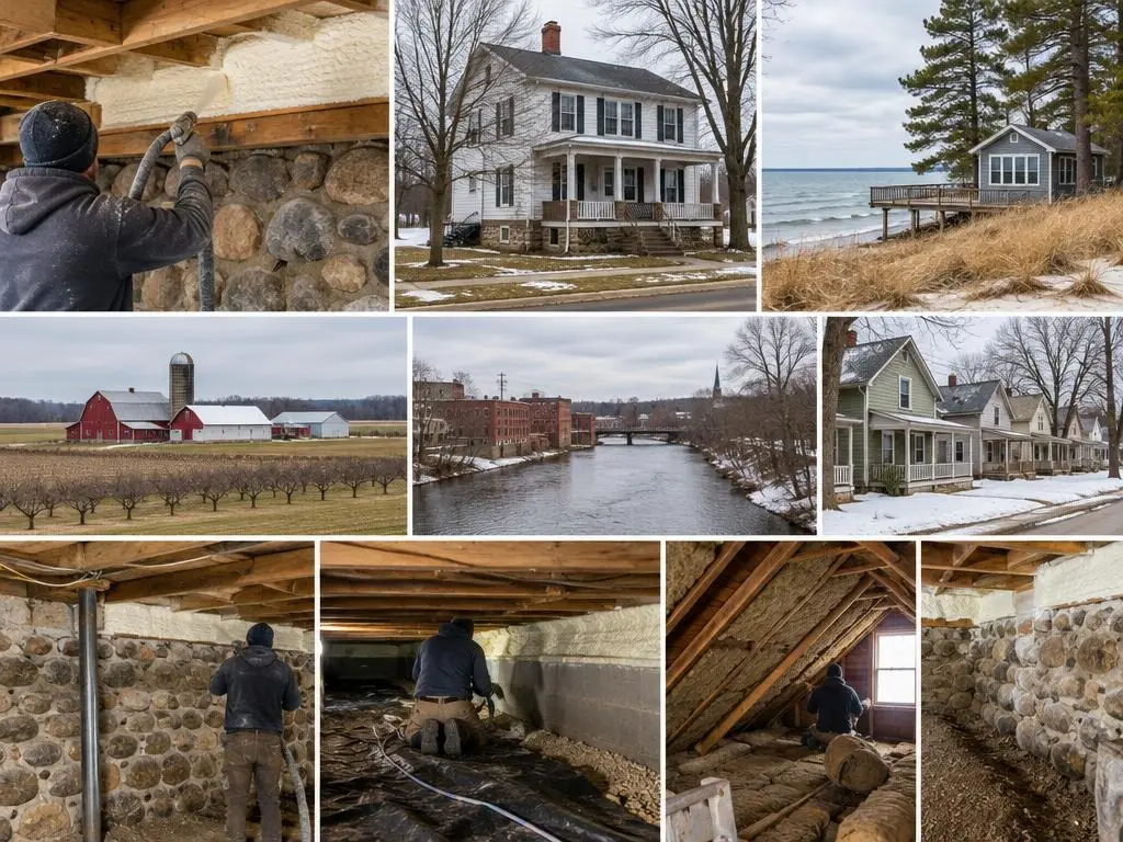 Rim Joist, Basement & Crawl Space Insulation in Allegan, MI